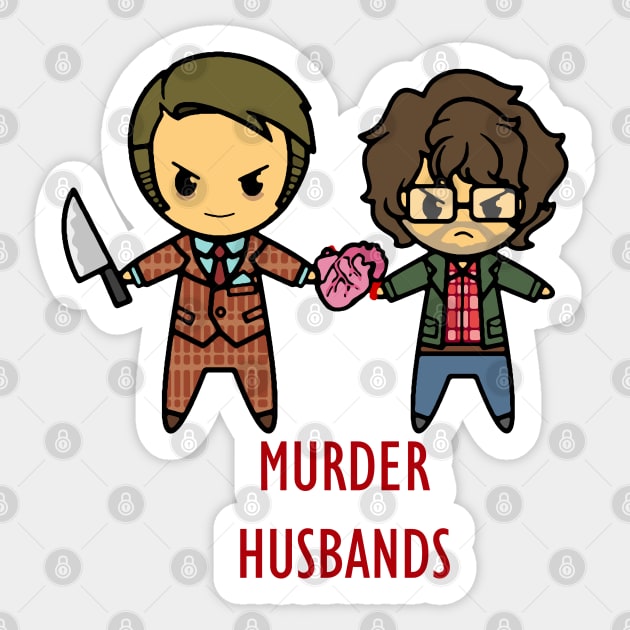 Murder Husbands Sticker by wss3